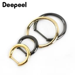 5Pcs Deepeel 20/30mm Metal D Ring Buckles Removable Screw Bag Chain Hang Clasp DIY Luggage Hardware Decoration Accessories F1-21