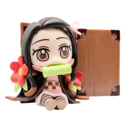 Hot sold 1-12pcs Anime Demon Slayer Model Tanjiro Kamado Nezuko cartoon figure PVC model ornament child Christmas Halloween gift