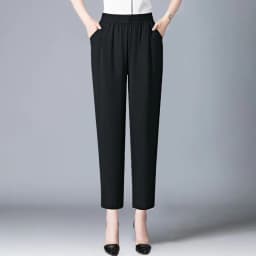 Ice Silk Cotton Linen Harem Pants Women's Summer Thin High Waist ular Carrot Casual Dad Pants 2025 Color Women's Pants