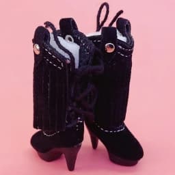 Tilda 2.5cm Mini Doll Boots for Blythe Dolls Toy,Cute High Heel Shoes for Azone Obitsu Licca Doll Accessory Cute Girls Present