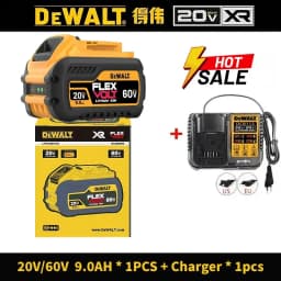 New 100% Original Dewalt 6000mAh 20V/60V Power Tool Battery DCB206 DCB205 DCB200 DCB203 For Dewalt Power Tool Battery
