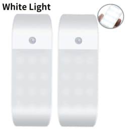 PIR Sensor LED Induction Night Light Rechargeable Closet Lights Magnetic Cabinet Lamp For Bedroom Corridor Stairs Bathroom