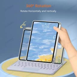Magnetic Keyboard Case For iPad Pro 11 Air 4/5 10.9 10th 10.5 10.2 9/8/7th Generation Transparent Cover With Keyboard Mouse