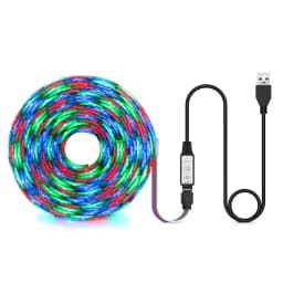 Waterproof USB 5V LED Night Lights RGB LED Strip Lamp 2835 Diode Tape For Game Room TV Computer PC Monitor Backlight Decoration