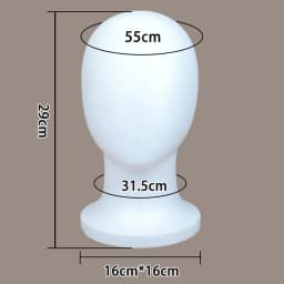 Female Mannequin Head Polystyrene Foam Hat Glasses Display Hat Wig Display Stand Rack Mannequin Manikin Head Model