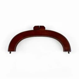1Pc 20/25cm Wooden Purse Frame Handbag Handle Woven-Bag Closure Kiss Clasp Bag Wallet DIY Handmade Sewing Brackets Accessories