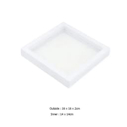 PE Film Transparent Visible Jewelry Storage Box Ring Earring Box Bracelet Necklace Display Box Jewelry Dustproof Storage Box