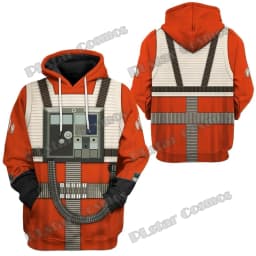 Cosplay Costumes X-Wing Pilot 3D All Over Printed Fashion Men's Hoodies & Sweatpants suit Combo Autumn Unisex Casual Tracksuits