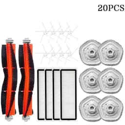Dreame Bot W10 W10pro Vacuum Cleaner Accessories Main Side Brush HEPA Filter Mop Cloth Rag Spare Parts