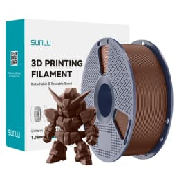 SUNLU 1KG PLA Plus 2.0 3D Printer Filament 1.75mm 1000g Spool (2.2lbs) Neatly Arranged No Knot Filament Fit Most FDM Printer
