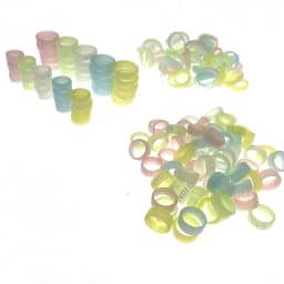 13mm Luminous ring Rod rod anti-skid ring slingshot handle silicone ring stop rod ring rubber anti-skid ring O-ring fishing rod