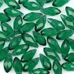 Austrian Crystal Teardrop Glass Beads 50pcs Briolette Waterdrop Pendant Loose Beads for Jewelry Making Bracelet DIY
