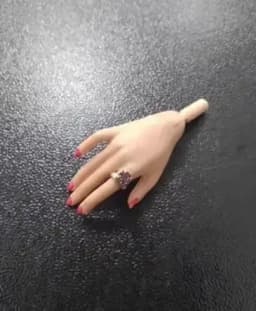 Need 15 days process time New Handmade jewelry Toy rings Crystal diamond accessories for your 1/6 scale BB FR dolls BBMOD15