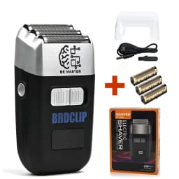 Three Blade Professional Oil Head Gradient Electric Hair Shaver Titanium Plated Knife Net Hair Salon Trimmer BRDCLIP 8008