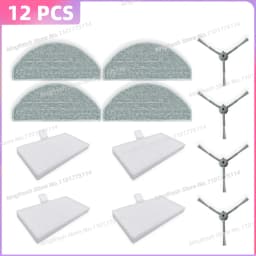 Fit For Lydsto R1 Edge/R1D Edge, MiWhole M9 Lite, NARWAL Freo S, Roidmi Eve Rook/Rook S, Haier Civic X11 Pro Brush Filter Bag