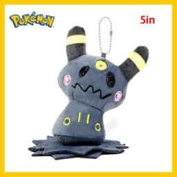 Mimikyu Eevee Plush Keychain Pocket Monster Cos Eeveelution Snorlax Doll Anime Pendant For Fan Collectible Sylveon Present Decor
