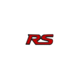 Car Interior Small Metal Sticker RS Logo Car Steering Wheel Emblem Decor For Chevrolet Cruze Captiva Aveo For Honda Civic Mugen
