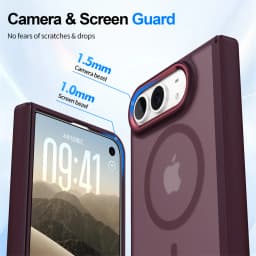 Luxury Matte Magnetic Charge Phone Case For iPhone Duo For Magsafe Skin Feel Translucent Shockproof Fold Cover Funda