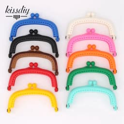10PCS 8.5cm Arc Plastic Purse Frame Handle for Clutch Bag Handbag Accessories Making Kiss Clasp Lock