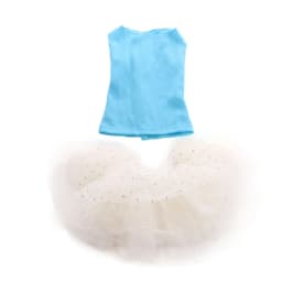 Handmade Dance veil skirt For 18 Inch American Doll Girl Toy 43 cm Baby New Clothes Acessories Nenuco Our Generation