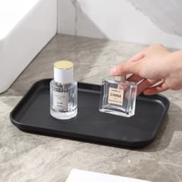 Heavy-Duty Black Rectangular Serving Tray - Non-Slip Surface, Commercial Grade for Restaurants, Hotels, Cafes & Fast Food