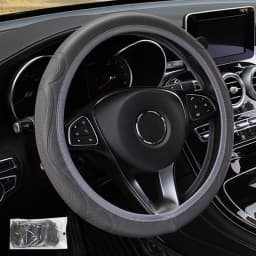 3 colors Anti-Slip Steering Wheel Cover Braid On The Steering Wheel Cover Cubre Volante Breathable Auto Wheel Cover Car Accessor