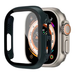 Glass+case For Apple Watch Ultra 2 3 49mm smartwatch PC Bumper+Screen Protector Tempered Cover iwatch series band Accessories