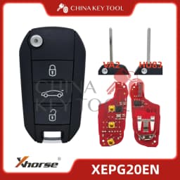 Xhorse XEPG20EN Super Remotes PCB with XT57B Super Chip with Shell for Peugeot Citroen