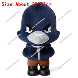 10cm-25cm Cartoon Cosplay Brawler Spike Plush Toy Cotton Pillow Dolls Cute Game Character Game Peripherals