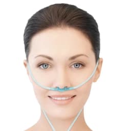 50 Sets Disposable Nasal Oxygen Tube Oxygen Concentrator 1.5m Double Nasal Cannula Oxygen Delivery Tube Double Nose Frame