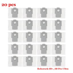Dust Bag For Roborock S8+, S8 Pro Ultra, S7 Pro Ultra, S7 MaxV Ultra, Q7+, Q7 Max+, Q5 Plus Robot Vacuum Cleaner Spare Part