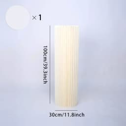 Foldable Paper Columns Display PedestalStand Cylinder Pedestal Stand Cardboard Flower Stand Dessert Table Wedding Birthday Party
