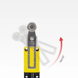 Waterproof ME-8100 Series Limit Switch AC250V 1NO/1NC Self-Reset Touch, Controller with DIN Rail, Mount for Industrial Machine