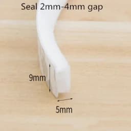 20/10/5Meters Brush Strip Self Adhesive Door Window Sealing Strip Home Door Window Sound Insulation Wind-proof Strip Gasket