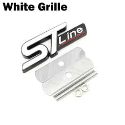 New Metal Red Blue ST line Sticker Car Head Emblem Badge Chrome Sticker for FORD FIESTA FOCUS MONDEO Auto Car Styling
