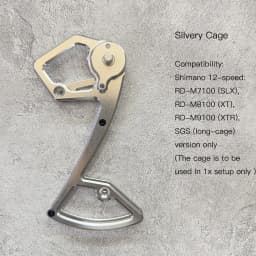 Mtb Rear Derailleur Cage Pulley Wheels for Shimano 11speed Derailleur Oversized Bearing For Deore XT SLX XTR M7000 M8000 M9000