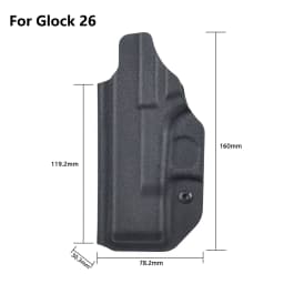 Tactical Concealed Carry IWB Holster Kydex Gun Holster Quick Draw Right Holder For Glock 17 19 43X Taurus G2C TH9 Sig Sauer P365