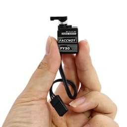 FY30 Aluminum Nano Digital Servo with Servo Saver Metal Gear Brushed 1.3kg 0.05sec for 1/30 Axial SCX30 RC Crawler Upgrade Parts