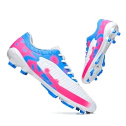 Men's Breathable FG/AG Long Nail Suitable for Training and Competition, All Season universal anti Slip Sports Football Shoes