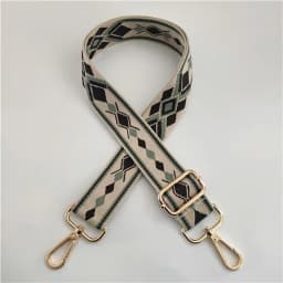 130CM Cotton Colored Bag Strap Wide Handbag Belt Adjustable Shoulder Bag Strap Replacement Women Fashion Bag Accessories