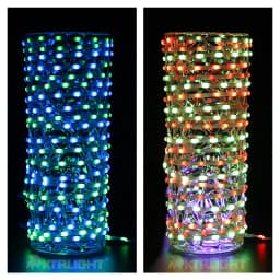 Transparent Wire 5V 3PIN WS2811 LED String Lights Dream Color Accessories RGBIC Addressable Seed Pixel Pebble Decorative Lights