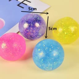 Maltose Colorful Aurora Duck Squeeze Toy Soft Cute Animal Stress Relief Decompression Stretch Toy for Adults And Children Gift