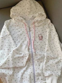 Y2k Sweet Loose Casual Jacket 2026 New 2000s American Vintage Polka Dot Sweatshirts New Spring Fashion Letter Print Hooded Women