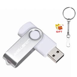 Free Custom Company Logo USB Flash Drive 128GB Key Chain Pen Drive 64GB 4GB 8GB 16GB Pendrive Memory Stick 32GB Metal USB Stick