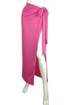 Sexy High Split Bandage Long Skirt Women High Waist Split Midi Skirts Summer Beach Skirt Office Lady Causal Skirts