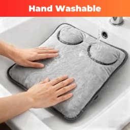 Winter Electric Foot Heating Pad USB Charging Soft Plush Washable Foot Warmer Heater Improve Sleeping Household Foot Warming Mat