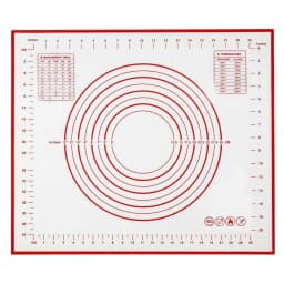 Lager Silicone Baking Mat Extra Thick Non Stick Baking Mat with Measurement Kitchen Fondant Dough Rolling Mat Oven Liner