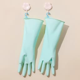 Reusable Thickened Nitrile Cleaning Gloves, Latex-Free Waterproof Household Gloves for Dishwashing & Laundry