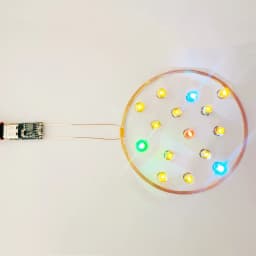 0-80mm DC 5V Wireless Power Supply Transmitter Coil USB Wireless Receiver LED Light Induction Lamp Toys Model Robots Sand Table
