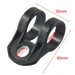 1pc Universal Trimmer Brushcutter Harness Hook Clip Bracket Black For 26mm Shaft Power Equipment Access Clamptite Tool